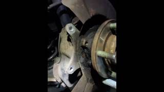 Replacing 2005 Mazda 3 i  rear wheel bearing hub with NO ABS version