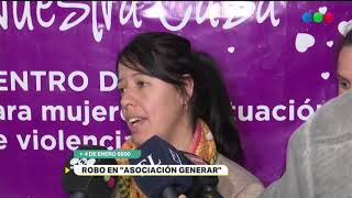 Nuevo robo a la Asociación Generar