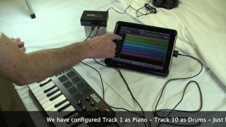 iConnectMIDI - iPad as a Multi Track DAW