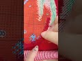 A long video that teaches you how to cross stitch~