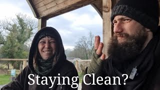 Staying CLEAN in a tent on the MOVE! - UK 🇬🇧 Nomads