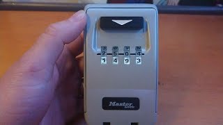 Change Master Lock Box Code - Step By Step Guide