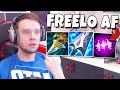 NEW BUILD MAKES THIS CHAMPION SUPER DUPER OP! (Freelo Baby) - League of Legends