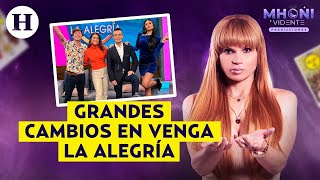 Mhoni Vidente detalla que habrá GRANDES CAMBIOS en Venga la Alegría, tras salida de William Valdés