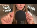 ASMR | 30 Minutes of EVERY HAND SOUND (Finger Flutters, Snapping, Scratching + More)