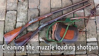How to clean your muzzle loading shotgun