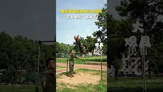 Soldier’s Perfect Horizontal Bar Giant Swing – Saluting on the Bar in Style!