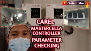 carel mastercella controller parameter checking