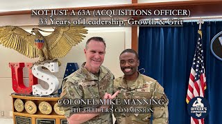 From Enlisted to Colonel: The 33-Year Journey of Air Force Acquisitions Officer Mike Manning