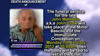 John Mathurin short