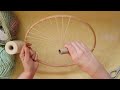 how to create stunning circle weavings easy tutorial for beginners