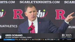 Greg Schiano Officially Introduced As Rutgers New Football Coach