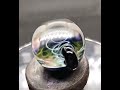 boroccus galaxy nebula 3d pattern borosilicate glass pendant