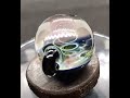 boroccus galaxy nebula 3d pattern borosilicate glass pendant