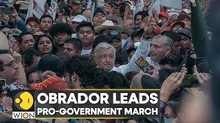 Mexico's President Lopez Obrador leads supporters in march through capital | International News