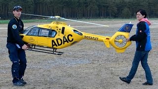 EC-135 GIGANTIC RC VARIO SUPER SCALE 1:4 ELECTRIC MODEL HELICOPTER FLIGHT / Germany June 2015