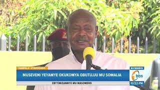 Enkolagana ya Somalia ne Uganda Enywezedwa, Museveni Asuubizza  Okugigatta ku Mukago gwa East Africa