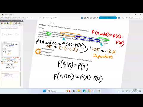 A2B Dec 6th - Unit 5 Day 3 - Independent Vs Dependent Events - YouTube