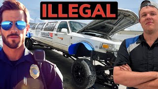 The Land Yacht "Laymo" is ILLEGAL!!