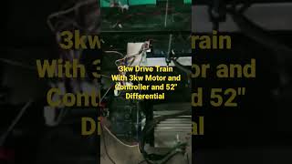 #3kw mid drive power train #3kw motor and controller #52\