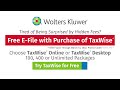 free e file when you purchase taxwise