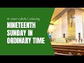 Nineteenth Sunday in Ordinary Time | St. Viator Catholic Community