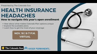 Health Insurance Headaches: Ways to navigate the open enrollment process