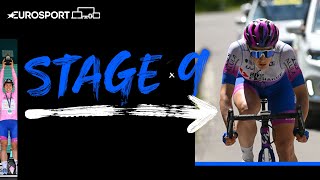 Kristen Faulkner takes the mountain jersey on Queen stage | 2022 Giro Donne  - Stage 9 Highlights