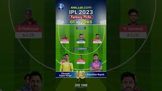 IPL 2023 Match - CSK vs RR Dream11 Team Prediction | Chennai Super Kings vs Rajasthan Royals