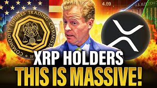 The CFTC Is About To UNLEASH XRP On Wall Street | Huge Ripple News Update