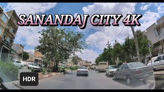 Driving Kurdistan - Sanandaj City [4k]