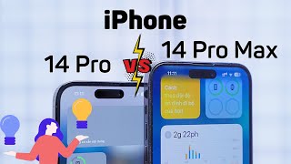 iPhone 14 Pro vs iPhone 14 Pro Max: Đâu là smartphone tốt nhất?
