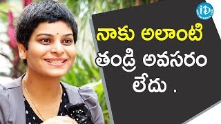 నాకు అలాంటి తండ్రి అవసరం లేదు. - Niharika Reddy || Frankly With TNR || Talking Movies