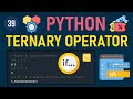 Python Tutorial in German – How to correctly use and understand the Ternary Operator / Inline If!