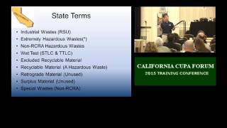 HAZARDOUS WASTE IDENTIFICATION AND CLASSIFICATION - BASIC (Part 1 of 2)