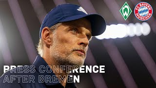 Press conference after Werder Bremen vs. FC Bayern | Bundesliga