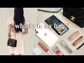 what’s in my bag 🤍 chanel mini square caviar 24k ghw 💫 review, wear & tear, mod shots • philippines