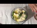 how to make fusilli with creamy pesto sauce