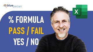 Percentage Pass or Fail Formula in Excel Ignore N/A | IF Formula for Pass or Fail