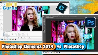 Photoshop ELEMENTS 2024 VS Adobe PHOTOSHOP 2024 - Which One is Better for You?