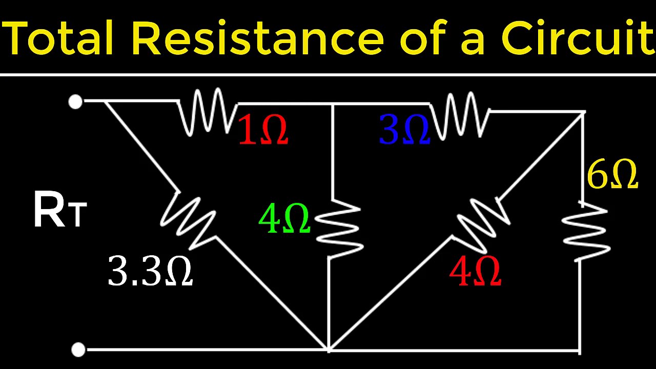 08 - Equivalent Resistance Of A Complex Circuit 2 (NEW) - YouTube