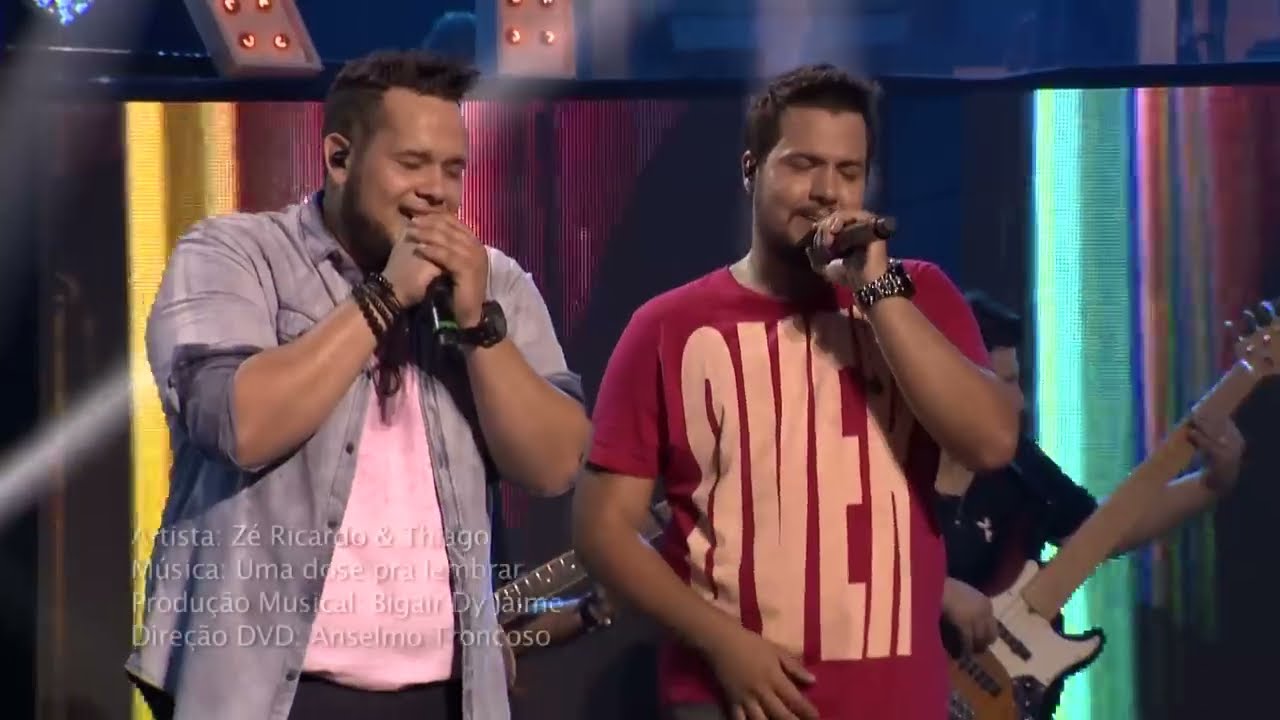Zé Ricardo E Thiago Uma Dose Pra Lembrar Youtube Music