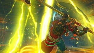 仁王2 漆黑武士vs炎之雙刀十字斬 裸裝無傷 NG+