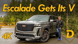 2023 Cadillac Escalade-V is Loud, Proud, Surprisingly Nimble and Unsurprisingly Thirsty