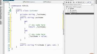 Building an entity class