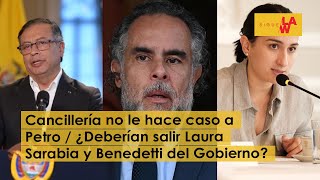 ¿Sarabia y Benedetti deben salir del Gobierno? / Las grietas se están tragando las vacas en Córdoba