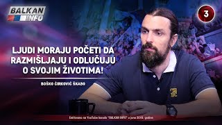 INTERVJU: Škabo - Ljudi moraju početi da razmišljaju i odlučuju o svojim životima! (25.06.2018)