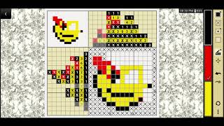 15x15 Color Nonograms Compilation: 5 Puzzles in 1 Video! Binaural ASMR