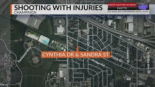 Champaign police respond to shooting with injuries