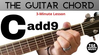 Cadd9 // Guitar Chord